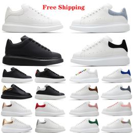 Free Shipping Shoes Trainers Sneakers Designers oversized sneaker Casual Shoes Sole White Black Leather Luxury Velvet Suede Womens Espadrilles mens high-quality