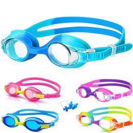 Kids Swimming Goggles Upgrade Waterproof Anti Fog UV Professional Diving Swimming Glasses Eyewear Children for Age 3-10