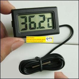 Temperature Instruments Wholesale Mini Digital Lcd Electronic Thermometer Dhofk LL