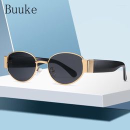 Sunglasses Trendy Small Frame Round Women Men Luxury Designer Summer Sun Protection Glasses Hip Hop Vintage Shades Oculos