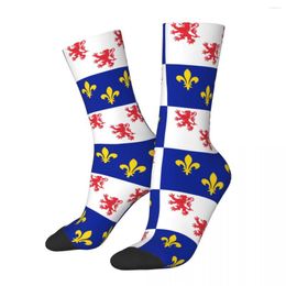 Women Socks 284-France Stocking Flag Of Picardie TO BUY Novelty Funny Graphic Elastic