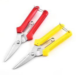 Pruning pliers Home Garden Scissors Sharply Multi Colours Branch Scissor Red Yellow Prevent Slip Handle Pruning Shears SN4195