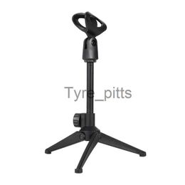 MP3/4 Docks Cradles Microphone Stand Desktop Tripod Mini Portable Table Stand Adjustable Mic Stand Mic Clip Holder Bracket Lightweight Bracket x0731 x0721