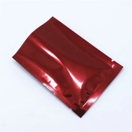 High-end Open Top Aluminum Foil Vacuum Food Storage Packing Bags For Nuts Snack Tea Packing Heat Seal Mylar Pouches Bag