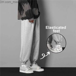 Men's Pants New Men's Casual Fashion Pants Sweatshirt Tight Men's Trousers Gym Sportswear Hip Hop Street Costume Jogger Pants Z230801