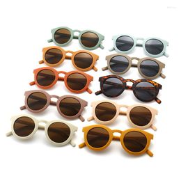 Sunglasses Retro Vintage Round Women Fashion Trending Jelly Candy Colour Shades Uv400 Classic Men Grey Tea Adults Sun Glasses