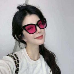 2023 New luxury designer Family G's new online celebrity Tiktok same butterfly frame high beauty women's versatile fashion sunglasses GG1133S