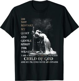 Men's T-Shirts I Am A Child of God A Warrior of Christ. Christian Knight Templar T-Shirt. Summer Cotton O-Neck Short Sleeve Mens T Shirt New J230731