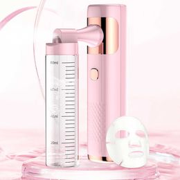 Facial Steamer Airbrush Nano Fog Mist Sprayer High Pressure Water Oxygen Air Compressor Spray Gun Skin Moisturising Beauty Care 230801