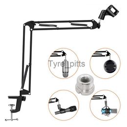 MP3/4 Docks Cradles 2020 New Arrival Microphone Arm Stand Holder Adjustable Suspension Scissor Boom Mic Clip Stand Shock Mount Kit for PC Recording x0731