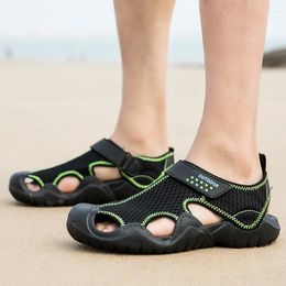 Sandals Men's Sandal Men Shoes For Summer 2023 Large Size Outdoor Walking Male Man Slippers Plus