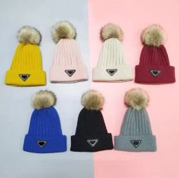 high-quality Winter Bucket Hats Men Fashion Beanies Luxury Brand Designer Letter Printing Wool Knitting Hat Thicken Women Cashmere Warm Casual Outdoor Beanie Caps