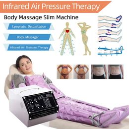 Other Beauty Equipment 3 In 1 Purple Far Infrare Lymphatic Draingage Air Pressure Body Massage Body Slim Skin Detox Fat Loss Machine