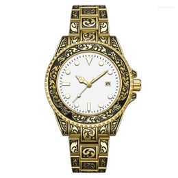 Wristwatches Luxury Men Watches Casual Vintage Design Man Wristwatch Luminous Date Quartz 2023 Fashion Men's Watch High Quality Gift