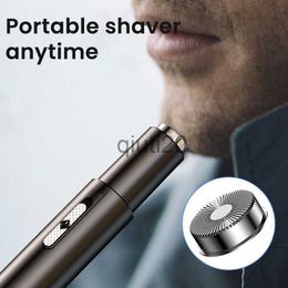 Electric Nose Ear Trimmers Electric Nose Hair Clipper USB Rechargeable Multi-kinetic Shaving 2-in-1 Unisex Fully Automatic Washable Shaving Nose Trimmer x0731