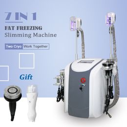Portable Slimming System Body Contouring Cryotherapy Weight Loss Fat Freezing Machine Cavitation RF Lipolaser