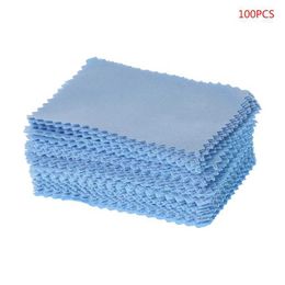 100 Pcs/Pack Glasses Cloth Lens Cleaner Dust Remover Portable Wipes Phone Computer Screen Cleaning Accessories