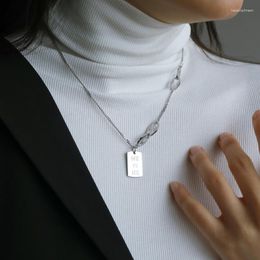 Pendant Necklaces Women's Letter Necklace Luxury Chain Sweater Female Jewellery Body Accessories