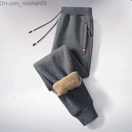 Men's Pants Winter Wool Pants Men's Wool Warm Men's Trousers Casual Fashion Thick Men's Clothing Plus Size Winter Jogger Sports Pants Z230801