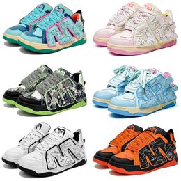 2023 design casual shoes men women black white blue green pink mens trainers outdoor sports sneakers color8