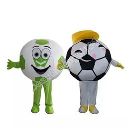 Professional football Mascot Costume Cartoon Character Outfit Suit Halloween Party Outdoor Carnival Festival Fancy Dress for Men Women