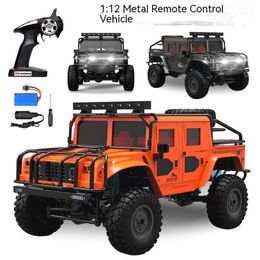Electric RC Car BG1535 Remote Control Off road High speed 1 12 Full Scale 2 4g Four wheel Drive Climbing Alloy Bottom Model 230801