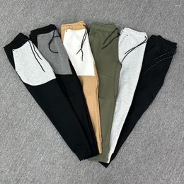 Men's Pants 2023 Autumn Splicing Sports Casual Science And Technology Cotton Fabric Men Jogging