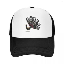 Ball Caps Dark Peacock Baseball Cap Dad Hat Brand Man Women'S Men'S