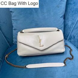 CC Bag Designer Evening Bags Shoulder Luxury Purse Chain tote bag wallet women leather Y fashion handbag white lamskin new Crossbody golden Chain Clutch bag 26*14cm