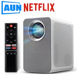 Other Electronics AUN ET50S MINI Projector Android Full HD 1080P Home Theatre Cinema LED portable 4K Video Beamer WIFI Mobile Phone 230731