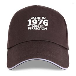 Ball Caps 2023 Fashion Hip Hop Cotton Men& Baseball Cap Made In 1976 - Aged To Perfection Crew Neck Summer