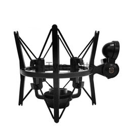 MP3/4 Docks Cradles Universal Mic Microphone Shock Mount Adjustable Clip Holder Stand Recording Bracket Professional T84D x0731