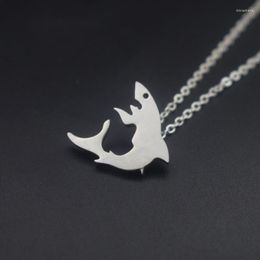 Chains Cute Dolphin Statement Necklace Lovely Small Women Girls Gifts