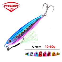 Baits Lures Metal Jig Fishing Lure Weights 10g60g Trolling Hard Bait Bass Tackle Trout Jigging Jigs Saltwater 230801