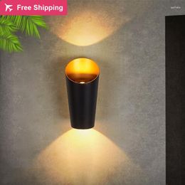 Wall Lamp Waterproof LED Outdoor Indoor Light Up Down Courtyard Villa Decoration Background Stree Decor Home Decorations