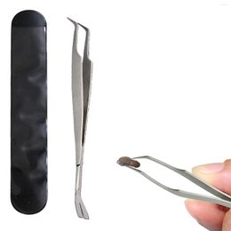 Dog Apparel 2 In 1 Stainless Steel Tick Tweezers Professional Quick Removal Tool For Cat Pet Supplies With Storage Box