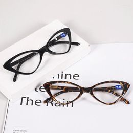 Sunglasses Elegant Anti Blue Glasses For Women Fashion Cat Eye Unique Designed Myopia Reading 2023 Female Daily Commute Chic Wear