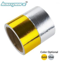 Manifold & Parts 5m piece Heat Shield Wrap Tape Reinforced Adhesive Backed Resistant Exhaust1249Y