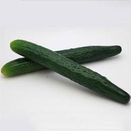 Decorative Flowers 1pc Artificial Vegetables Cucumber Prop Creative Pography Vegetable Po Home Decor Decoration