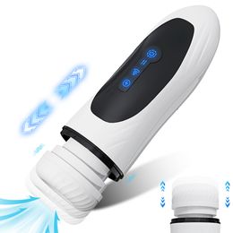 Masturbators Automatic Telescopic Sucking Masturbators for Men Male masturbator Cup Thrusting Masturbation Piston Adult Equipment Sex Toy 230801