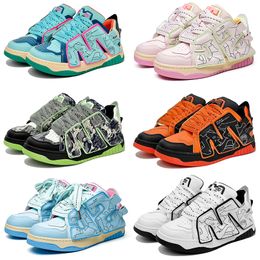 2023 design casual shoes men women black white green pink purple mens trainers outdoor sports sneakers color8