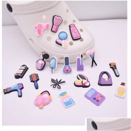 Shoe Parts Accessories Cartoon Character Pvc Rubber Charms Shoes Clog Jibz Fit For Wristband Buttons Decorations As Gift Dro Series Randomly