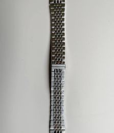 Watch Bands Merkur Rice Bracelet 20MM Metal 316L Stailess Steel Waterproof Skin-friendly Retro Watchband Watch Accessories curved endlink 230731