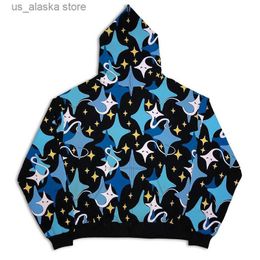 Men's Hoodies Sweatshirts Zip up Hoodie Fun Stars Graphic Print Hip Hop Streetwear Men's Sweatshirt Gothic Harajuku Grunge Y2K men Hoodie Clothes Jacket T230731