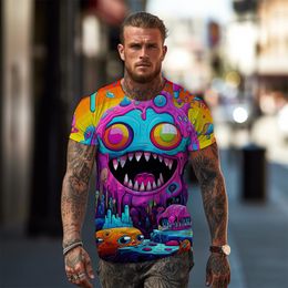 Men's T Shirts 2023 T-shirt Hawaii Beach Vacation Fashion Casual Men Summer Loose Street Sports Fitness