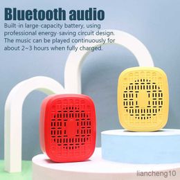 Portable Speakers Portable Bluetooth Music Stereo Surround Mini USB Outdoor Subwoofer Audio Player Wireless Microphone R230801