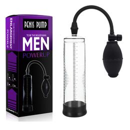 Pump Toys Male Penis Pump Vacuum Men Manual Extender Enhancer Masturbator Penis Training Tool Adult Sex Toys High Quality Enlargementxxx 230801