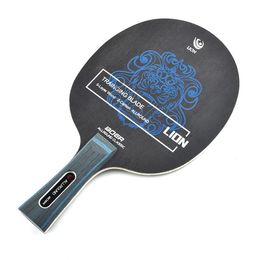 Table Tennis Raquets Professional Racket Short Long Handle Horizontal Grip Carbon Blade 7 Ply Ping Pong Bottom Plate 230801