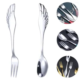 Spoons Mini Teaspoons Toddler Spoon Stirring Stainless Steel Silverware Set Dessert Forks Coffee Cake Decorating