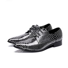 Men Shoes New HandmadePointed Toe Lace-up Formal Shoes Men Business and Party zapatos de hombre,Big Sizes EU6 to 12